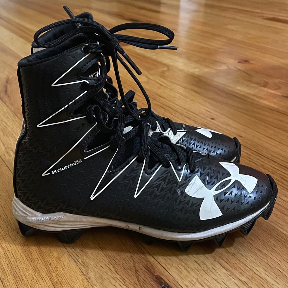 Under Armour Highlight Rm Jr Black/White Cleats